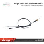 Domino Throttle Single Cable Split 2 stroke
