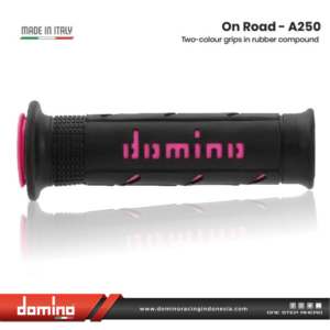 domino a250 hitam pink